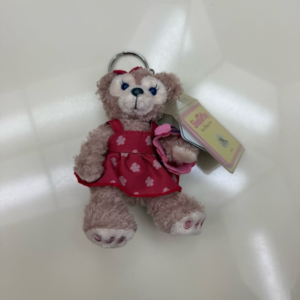Shellie May plush keychain Aulani Red dress